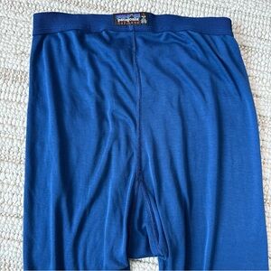Patagonia Long Johns Pants Mens S Blue Capilene Thermal Base Layer Underwear
